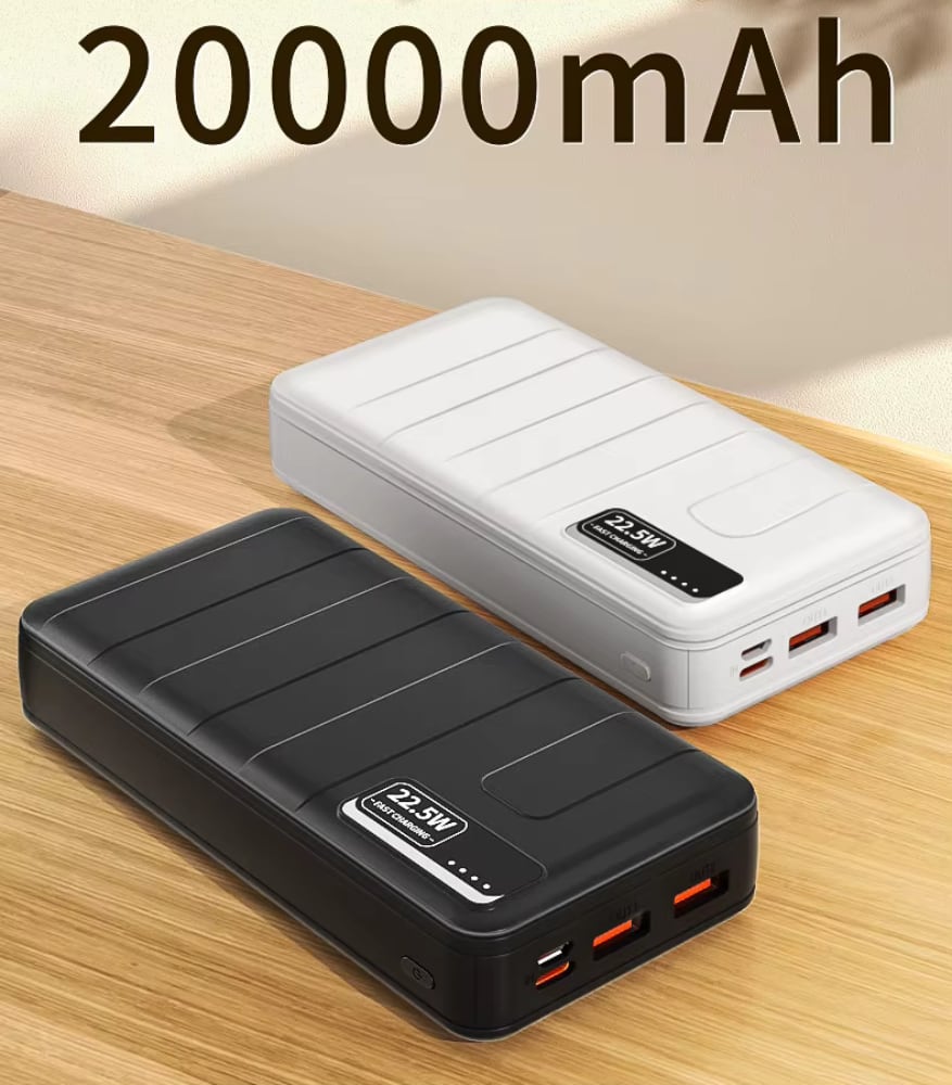 Powerbank 20.000mAh, 22.5W