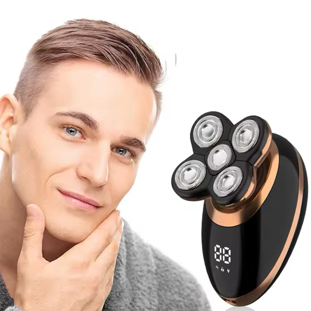 Kabelloser, wasserdichter 5-in-1-Rasierer und -Trimmer für Herren