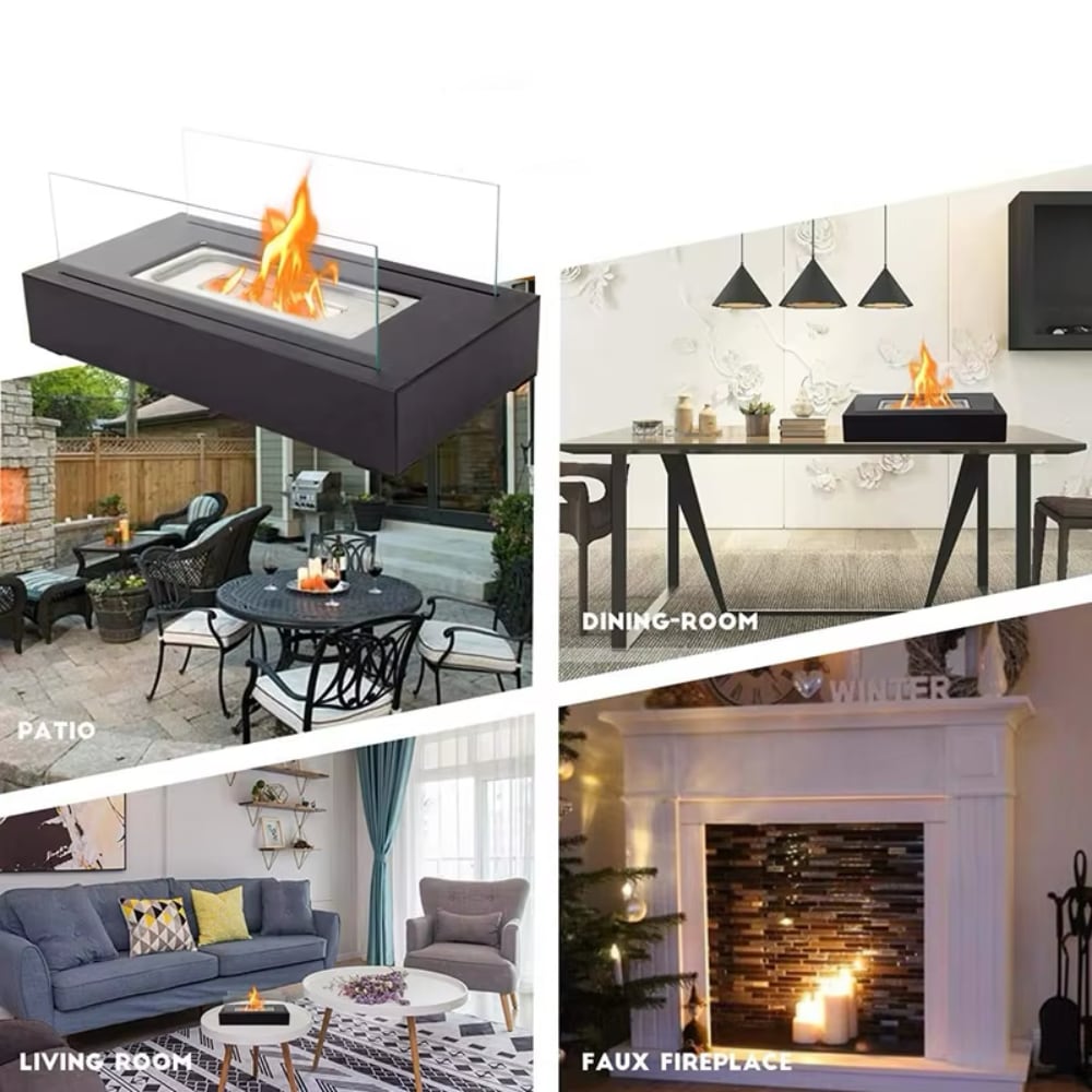 Tisch-Bioethanol-Kamin