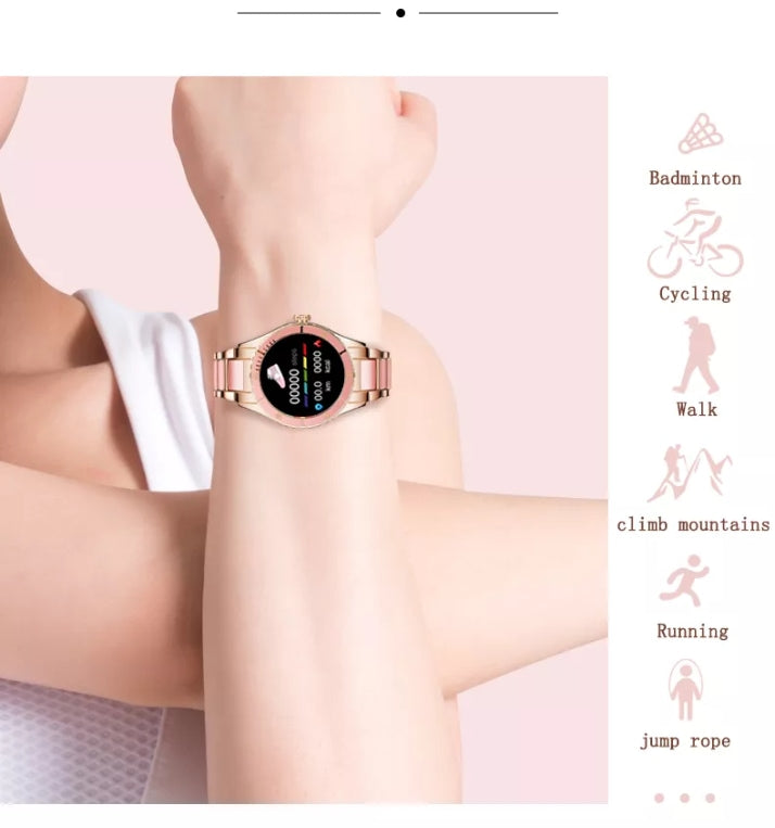 Damen Smartwatch Coral