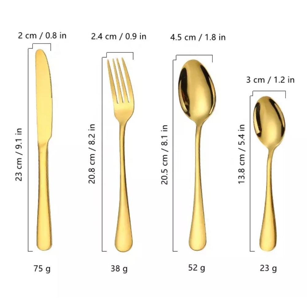 Besteck-Satz "MAXINE" 24-teilig