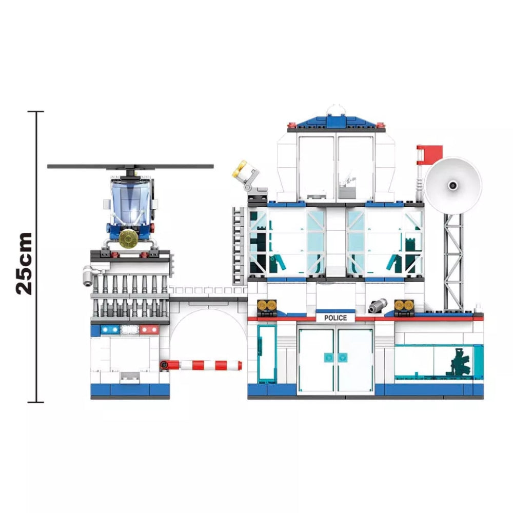 POLIZEI-Team Bausteinset 563 Stück
