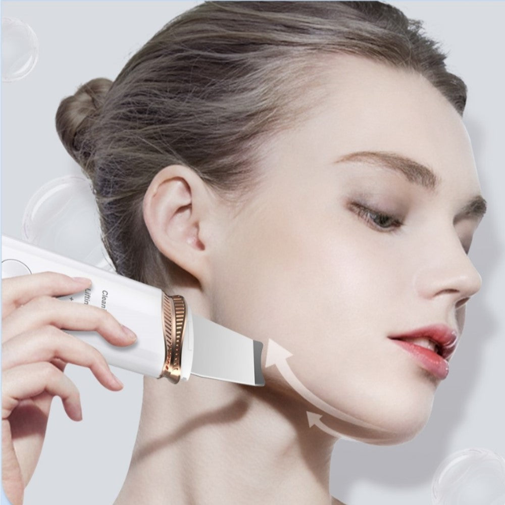 Professioneller Ionen-Ultraschallspatel für die Gesichtsreinigung (Haut-Scrubber)