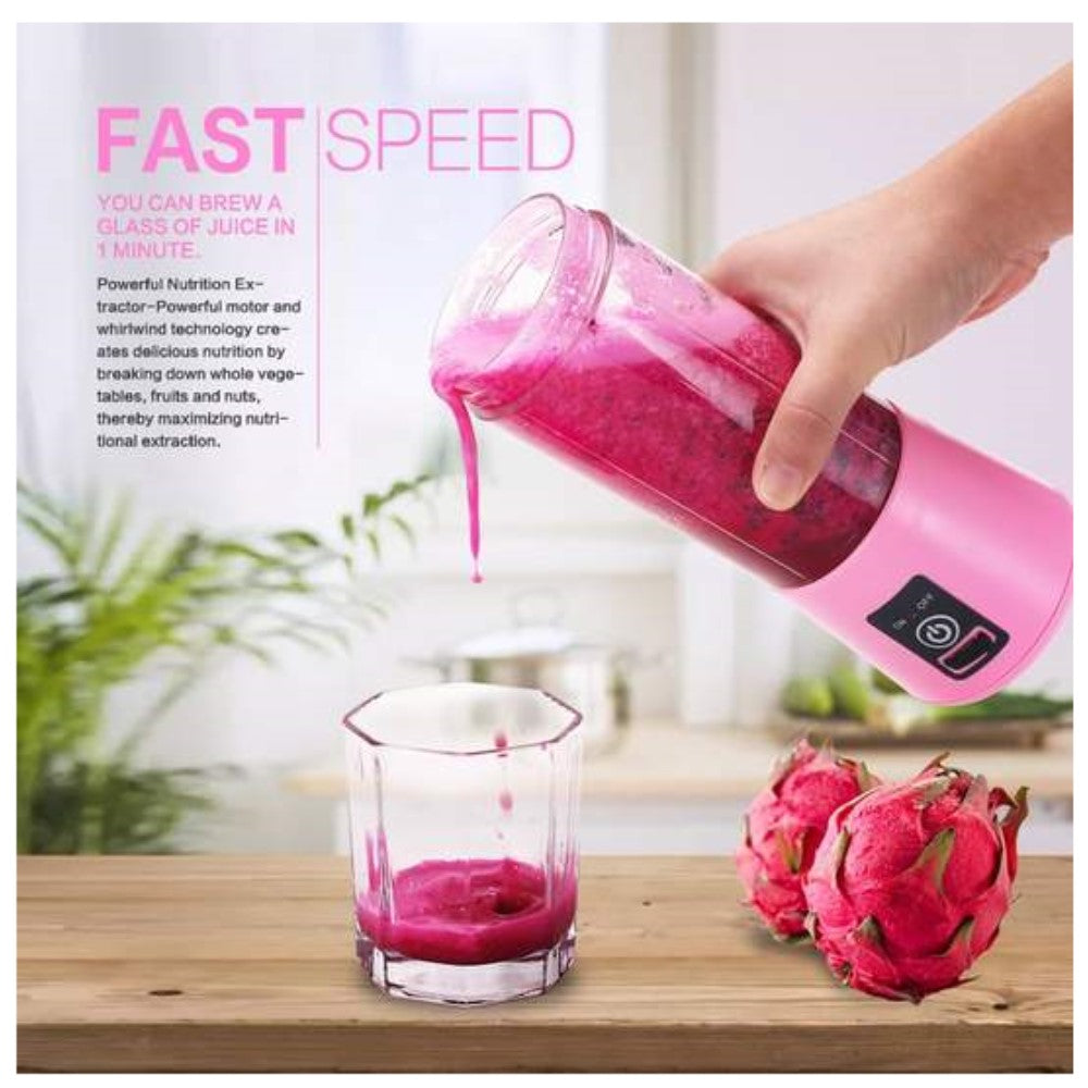 Fruchtiger tragbarer aufladbarer Mixer