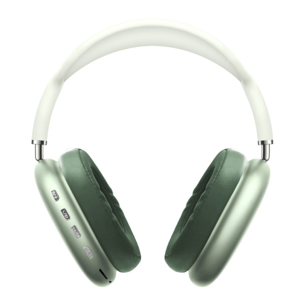 BIG AUDIO Drahtlose WiFi-Kopfhörer, Extra Bass, Anrufe, Radio, Bluetooth