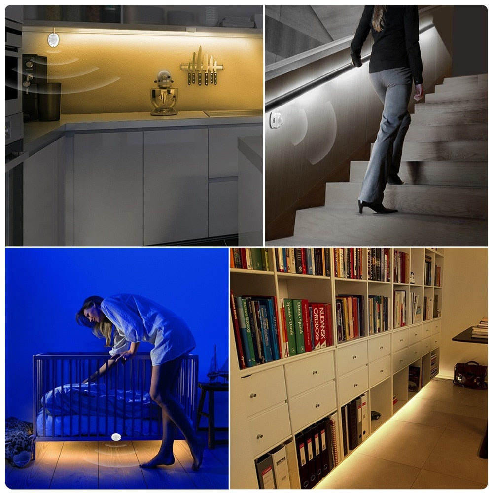 LED-Streifen mit bewegungssensor in verschiedenen grössen