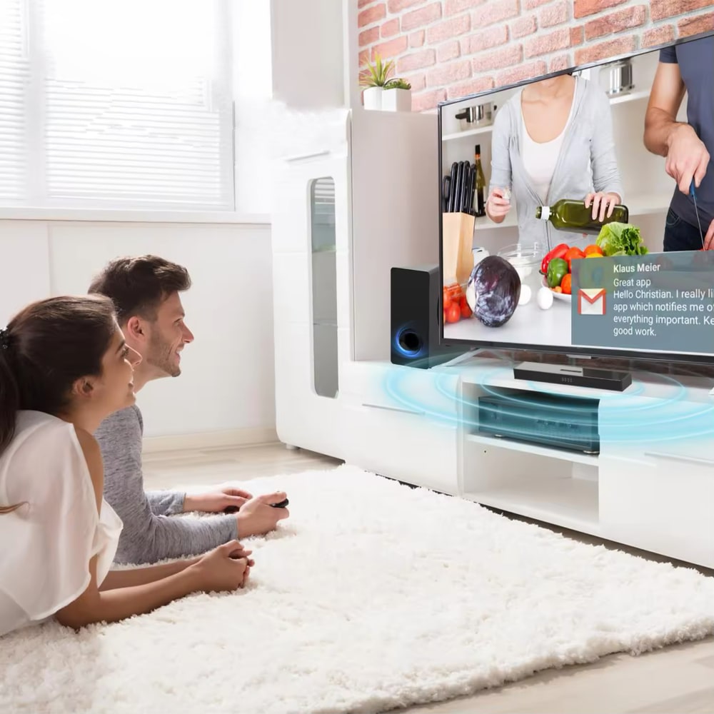 Soundbar mit Bluetooth und kabellosem Subwoofer