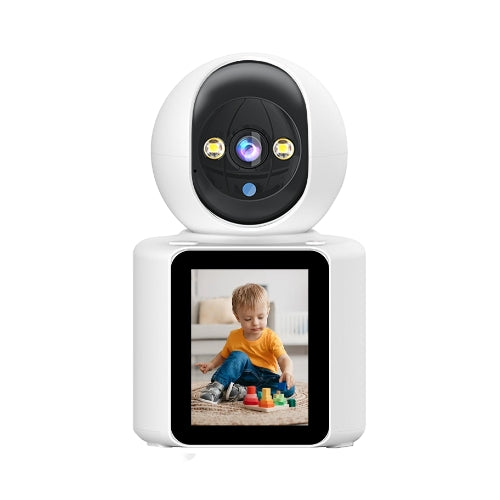 Intelligenter kabelloser Babyphone mit Nachtsicht und Zwei-Wege-Video- und Audioverbindung.