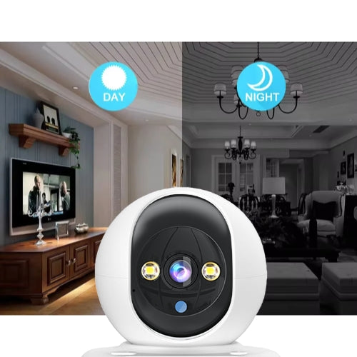 Intelligenter kabelloser Babyphone mit Nachtsicht und Zwei-Wege-Video- und Audioverbindung.