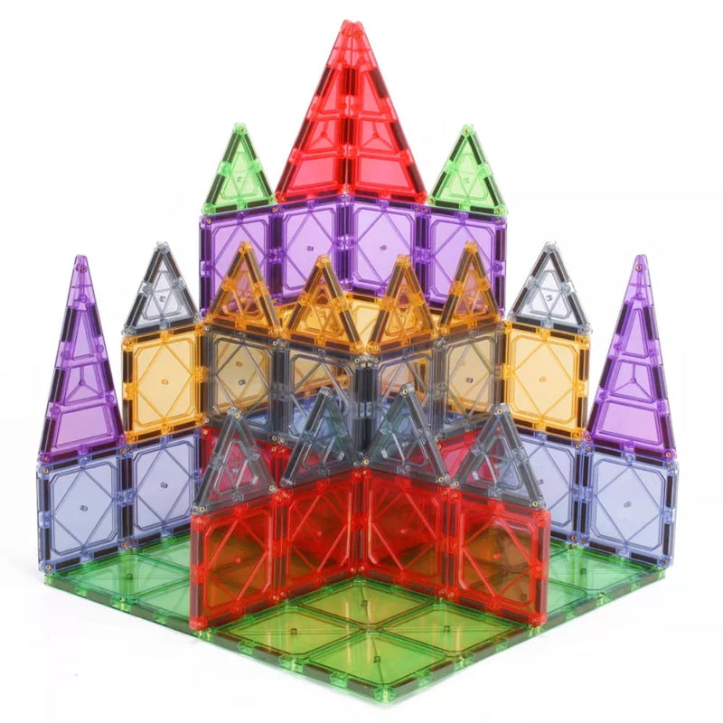 Kreativ-Set mit magnetischen Blöcken