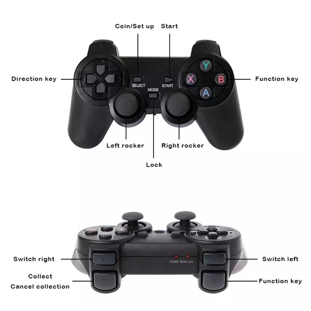 Kabelloser Gaming-Controller PS4/PC/Android/iOS