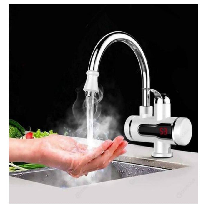 Wasserhahn mit eingebauter heizung