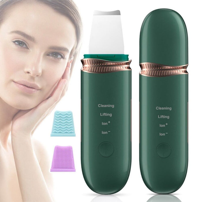 Professioneller Ionen-Ultraschallspatel für die Gesichtsreinigung (Haut-Scrubber)